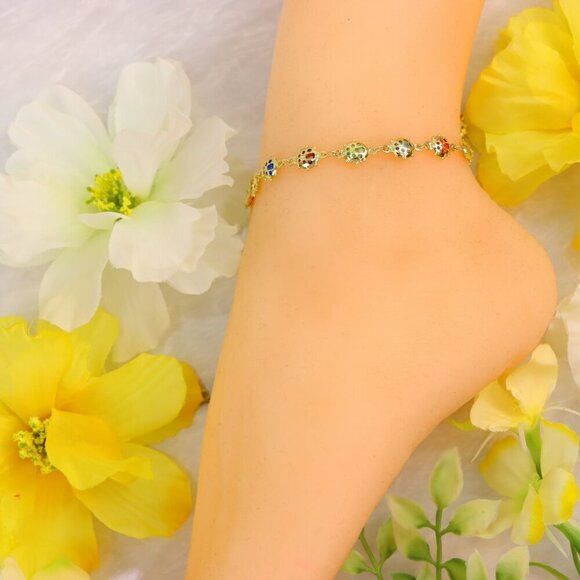 "New Beautiful Design Anklet for Women/Girls, Gift, A514 - Picture 9 of 10
